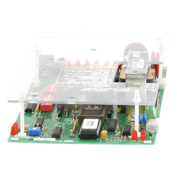 Tablilla de Control para Barrera Vehicular / 115 VAC / Configuración DIP / Sensores de Contacto y No Contacto / Temporizador 1-59 s / Montaje en Concreto