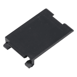 Inserto Ciego Para Placas de Pared MAX y 10G MAX, Color Negro, Bolsa con 10 Piezas