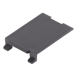 Inserto Ciego Para Placas de Pared MAX y 10G MAX, Color Negro, Bolsa con 10 Piezas