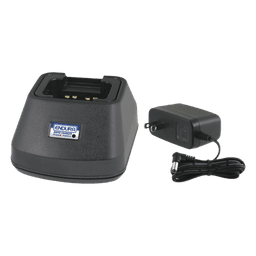 Cargador rápido de escritorio / 100-240 VCA / 1 posición / Compatible 20+ modelos de radio / UL listado