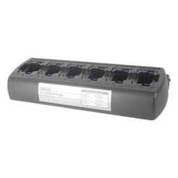 Multicargador rápido (6 Cavidades) de escritorio para radio Motorola EP350 para batería PMNN4080R