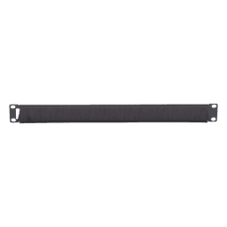 Panel Ciego para Rack 19" / Cepillo de Nylon para Paso de Cables / Aislamiento Térmico / 1UR / Aluminio 0.060" / EIA/TIA-310-E