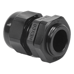 Glándula de Compresión Para Uso Con Paneles FCP3, Para Protección de Cable de Fibra Óptica de 5.8 a 13.9 mm (0.23 - 0.55in) de Diametro