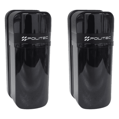 Detector Fotoeléctrico (A baterías) / 0 Falsas Alarmas / Alcance de 60m de Exterior y  350m en interior / Fácil Alineación / Compatible con cualquier panel de alarma