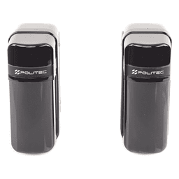 Detector Fotoeléctrico (A baterías) / 0 Falsas Alarmas / Alcance de 60m de Exterior y  350m en interior / Fácil Alineación / Compatible con cualquier panel de alarma
