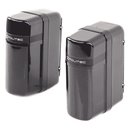 Detector Fotoeléctrico (A baterías) / 0 Falsas Alarmas / Alcance de 60m de Exterior y  350m en interior / Fácil Alineación / Compatible con cualquier panel de alarma