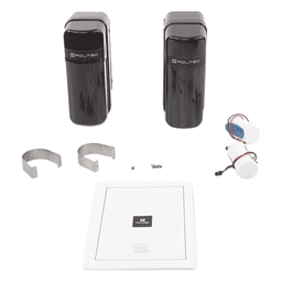 Detector Fotoeléctrico (A baterías) / 0 Falsas Alarmas / Alcance de 60m de Exterior y  350m en interior / Fácil Alineación / Compatible con cualquier panel de alarma