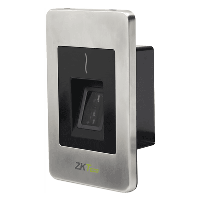 Lector de huella y lector de proximidad esclavo RS-485 con sensor de huella SilkID para interior