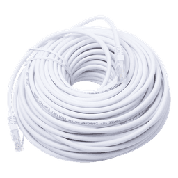 Cable de Parcheo UTP Cat5e - 30 Metros (98.43 Pies) - Blanco