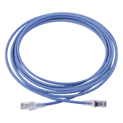 Patch Cord Cat6 UTP / CM/LS0H / 4.57 m (15 ft) / 5.3 mm / Azul
