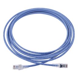 Patch Cord Cat6 UTP / CM/LS0H / 4.57 m (15 ft) / 5.3 mm / Azul