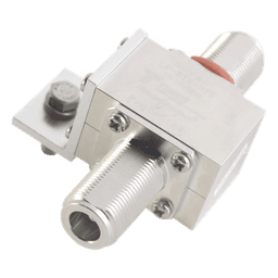 Protector Coaxial, Montaje Universal, para equipos HF, VHF y UHF (20 - 1000 MHz), Conectores N-hembra