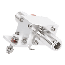 Protector Coaxial, Montaje Universal, para equipos HF, VHF y UHF (20 - 1000 MHz), Conectores N-hembra