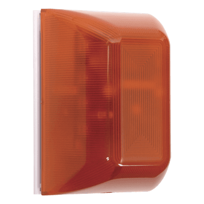 Minicontrolador Audiovisual de Uso No Autorizado o Situaciones Urgentes, Color Ambar