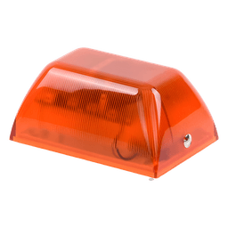 Minicontrolador Audiovisual de Uso No Autorizado o Situaciones Urgentes, Color Ambar
