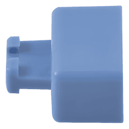 Clip de Puente, Para Uso con Regletas S66 de Siemon, de 1 Par, Color Azul