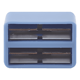 Clip de Puente, Para Uso con Regletas S66 de Siemon, de 1 Par, Color Azul