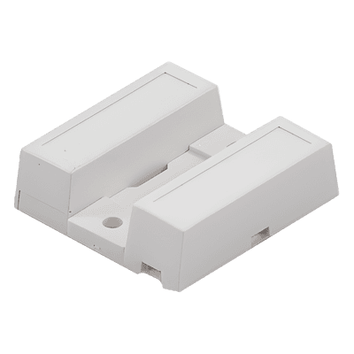 Sensor de Contacto Magnético / Superficie / Normalmente Cerrado / Gap 19 mm (0.75 in) / Resistencia EOL Oculta / 100 mA 28 VDC