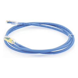 Patch Cord Cat6A UTP / CM / 1.52 m (5 ft) / Doble Aislamiento / 7.37 mm OD / Azul