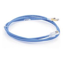 Patch Cord Cat6A UTP / CM / 1.52 m (5 ft) / Doble Aislamiento / 7.37 mm OD / Azul