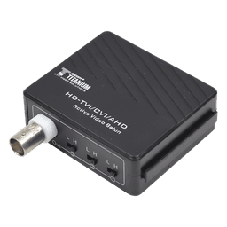 (TRANSCEPTOR) RECEPTOR DE VIDEO ACTIVO DE LARGO ALCANCE /  400 Metros con RECEPTOR ACTIVO TT4501T / Resolución 2 MP / Compatible con cámaras HD-TVI/CVI/AHD/CVBS / Protección Interconstruida contra sobretensión.