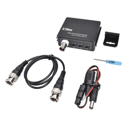 (TRANSCEPTOR) RECEPTOR DE VIDEO ACTIVO DE LARGO ALCANCE /  400 Metros con RECEPTOR ACTIVO TT4501T / Resolución 2 MP / Compatible con cámaras HD-TVI/CVI/AHD/CVBS / Protección Interconstruida contra sobretensión.
