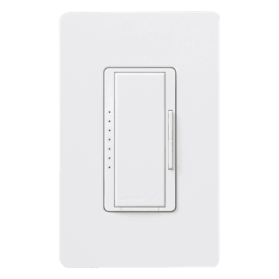 Atenuador Maestro / 120 V / 1000 W incandescente-halógeno / 800 W-1000 VA MLV / sin neutro / un polo o multilocalización / RadioRA 2 y RA2 Select