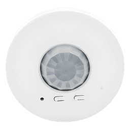 Sensor de ocupación y vacancia inalámbrico de techo, PIR 360°, cobertura de 30.2 a 62.4 m², a batería, compatible con RadioRA 2, RA2 Select, RadioRA 3 y Vive