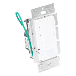 Atenuador de Pared con Sensor de Ocupación y Vacancia / 120 V / 600 W Incandescente-Halógeno / 150 W LED-CFL / 180° / 81 m² (871.9 ft²) / Unipolar o Multilocalización