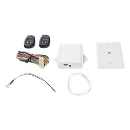 Receptor Inalámbrico / 433 MHz / 2 Controles Remotos / 2 Salidas Relay / Bus de Datos / Compatible Múltiples Paneles