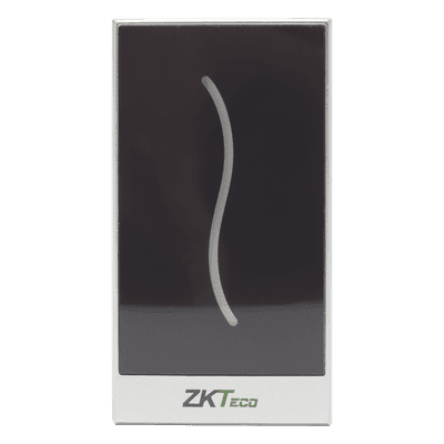 Lector de Proximidad EM 125 kHz / Wiegand 26/34 Bits / IP65 / Rango 3.5 cm / -20°C a 65°C / 2.6 x 1.4 x 0.5 pulgadas