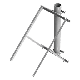 Montaje para Panel Solar de Poste o Torre Galvanizado Electrolítico (Ver Compatibilidad).