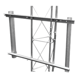 Brazo Lateral Doble Para Torre Arriostrada, Compatible con STZ30G, STZ35G y STZ45G.