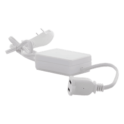 Módulo atenuador de clavija para lámparas de mesa y pie, 300 W incandescente/halógeno, RF Clear Connect, color blanco Snow, para RadioRA 2, RA2 Select y RadioRA 3