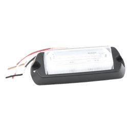 Luz Auxiliar Ultra Brillante / 8 LED Gen III Rojo/Claro / 10-30VCC / 12cm x 4.64cm x 2.4cm / 25 Patrones / Wig-Wag