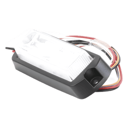 Luz Auxiliar Ultra Brillante / 8 LED Gen III Rojo/Claro / 10-30VCC / 12cm x 4.64cm x 2.4cm / 25 Patrones / Wig-Wag