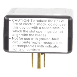 Protector Sobretensión / 120 VAC / SASD / 5 kA / NEMA 5-15R / Plug-in / UL 1449 / 2.4 x 2.8 x 2.9 in