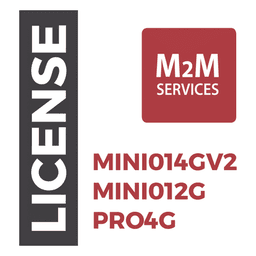 Servicio de datos por un Año para comunicadores  MINI014G/V2 y MINI012G, con eventos ilimitados.
