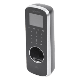 Terminal de Control de Acceso Biométrico / 1,000,000 Plantillas / TCP-IP y RS-485 / Lector 13.56 MHz MIFARE NFC DESFire FeliCa / LCD 2.0 Pulgadas / Detección de Dedo Vivo