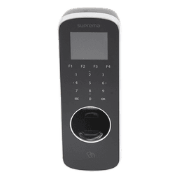 Terminal de Control de Acceso Biométrico / 1,000,000 Plantillas / TCP-IP y RS-485 / Lector 13.56 MHz MIFARE NFC DESFire FeliCa / LCD 2.0 Pulgadas / Detección de Dedo Vivo