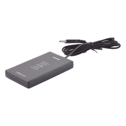 Lector Enrolador de Escritorio / MIFARE 13.56 MHz / USB 150 cm (4.9 ft) / Windows 7/8/10 / 123x70x16.2 mm (4.9x2.8x0.7 in)