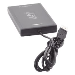 Lector Enrolador de Escritorio / MIFARE 13.56 MHz / USB 150 cm (4.9 ft) / Windows 7/8/10 / 123x70x16.2 mm (4.9x2.8x0.7 in)