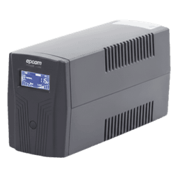UPS de 850VA/510W / Topología Línea Interactiva / Entrada y Salida 120 Vca / Clavija NEMA 5-15P / 6 Tomas NEMA 5-15R / Sin RJ11 ni RJ45