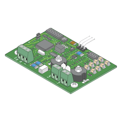 Sensor de Masa de Dos Canales / Detector de Bucle Auto-Ajustable / 2 Canales Independientes / Modos Presencia y Pulso / LED de Estado y Frecuencia