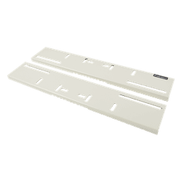 Montaje de Poste / Abrazaderas 3' a 5' / Acero Calibre 16 / 394 x 73 x 12 mm / Ajustable 200-370 mm