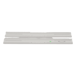 Montaje de Poste / Abrazaderas 3' a 5' / Acero Calibre 16 / 394 x 73 x 12 mm / Ajustable 200-370 mm