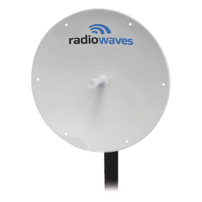 Antena Direccional, Dimensiones (3 ft), Ganancia 33 dBi, 5.25-5.85 GHz, 2 Conectores N-hembra, Incluye montaje.