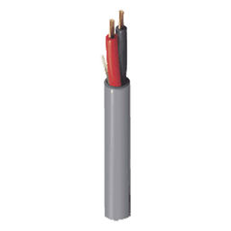 Bobina de 305 Metros (1000 Pies) de Cable / 2 x 16 AWG / Color Gris / Para Aplicaciones Multi Propósito, Seguridad, Control de Acceso, Audio.