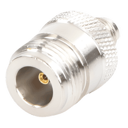 Adaptador Coaxial / FME-Hembra a N-Hembra / 50 Ohm / Conectores Chapados en Oro