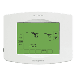 Termostato inalámbrico TouchPRO Wireless para control de calefacción y aire acondicionado, con tecnología Clear Connect, para sistemas RadioRA 2 y HomeWorks QS